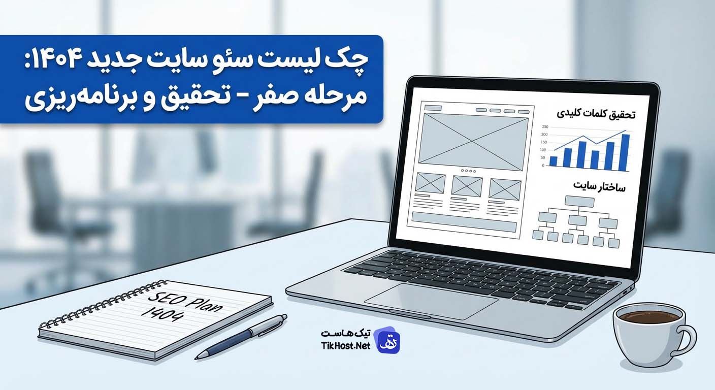 چک لیست سئو تحقیق و برنامه ریزی